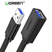Ugreen USB3.0 A male to female flat cable 1M 10806 GK